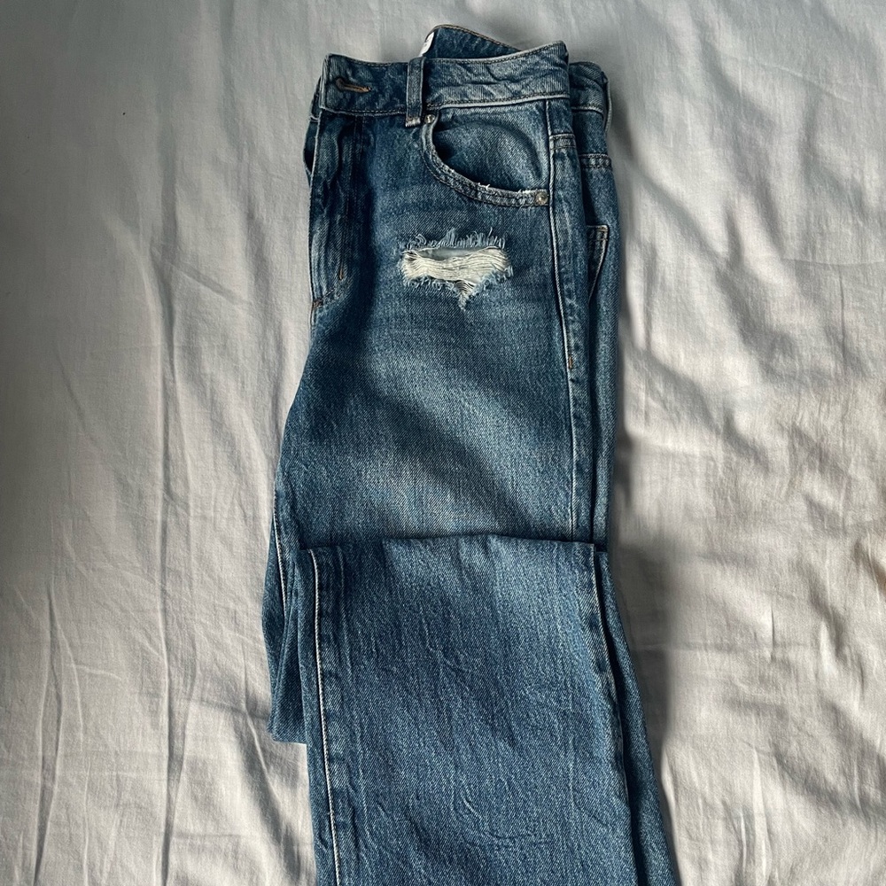 Straight leg jeans